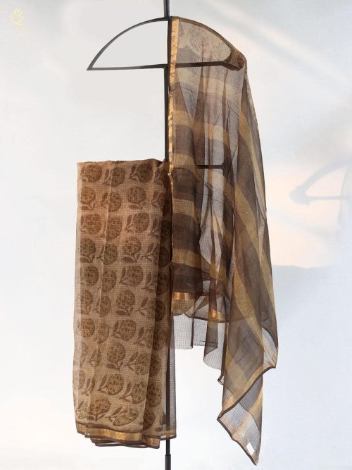 Hand Block Printed Kota D...