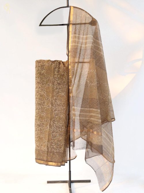 Hand Block Printed Kota D...
