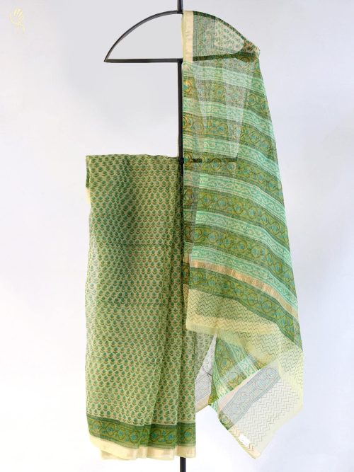 Hand Block Printed Kota D...