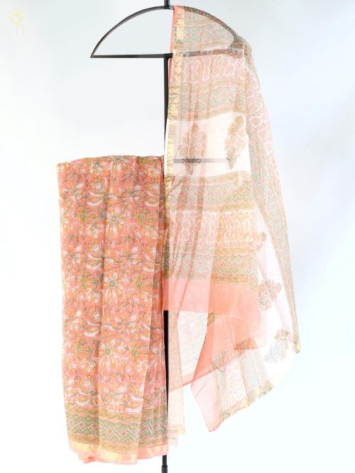 Hand Block Printed Kota D...