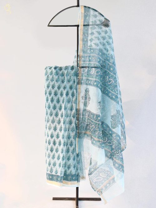 Hand Block Printed Kota D...