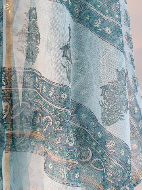 Hand Block Printed Kota D...