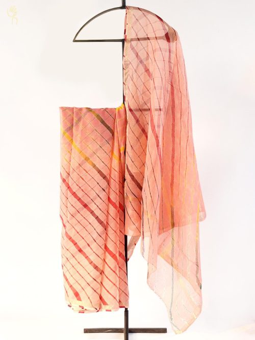Leheriya Kota Doria Saree