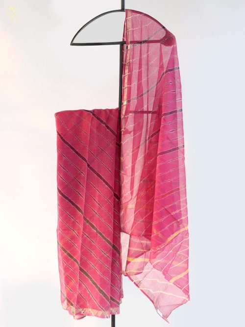 Leheriya Kota Doria Saree