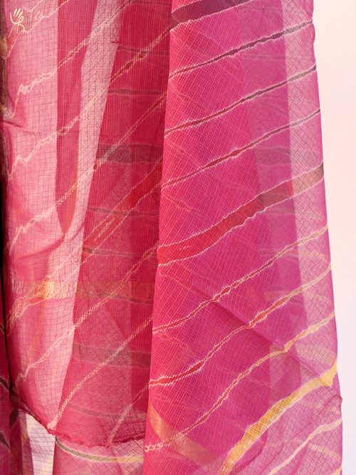 Leheriya Kota Doria Saree