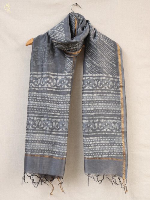 Hand block printed Chande...