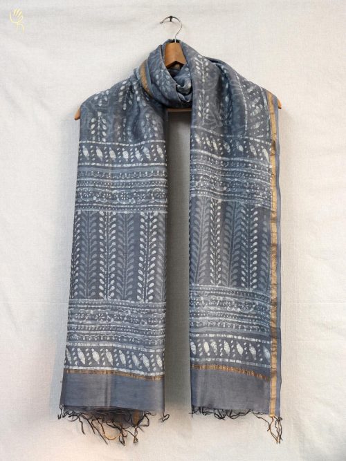 Hand block printed Chande...