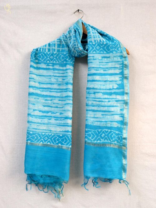 Hand block printed Chande...
