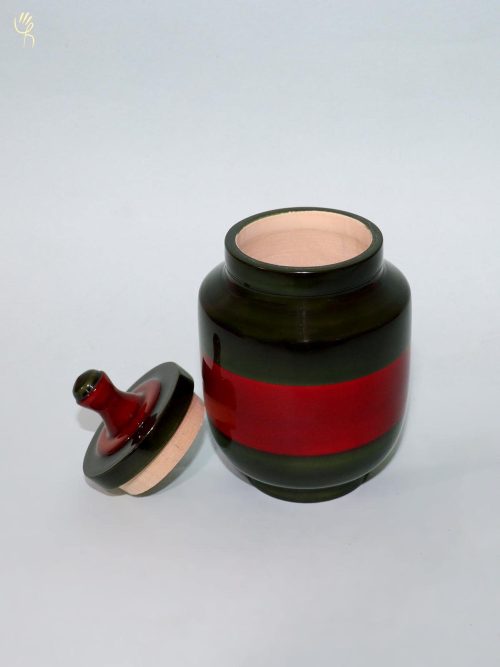 Wooden Jar with Lid