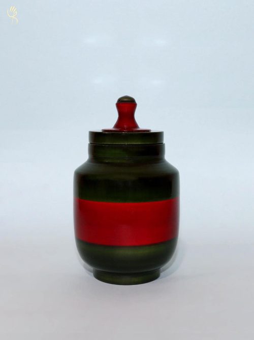 Wooden Jar with Lid