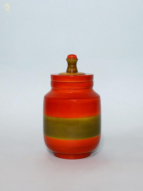 Wooden Jar with Lid