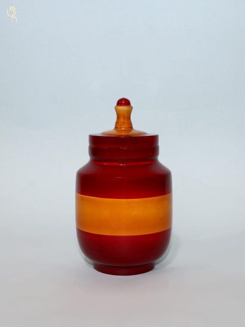 Wooden Jar with Lid