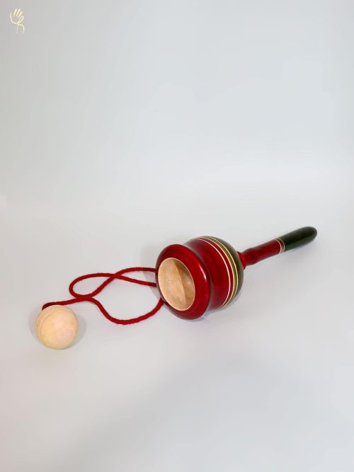 Cup And Ball Wooden Toy