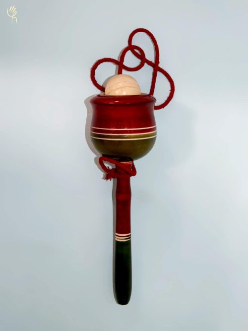 Cup And Ball Wooden Toy