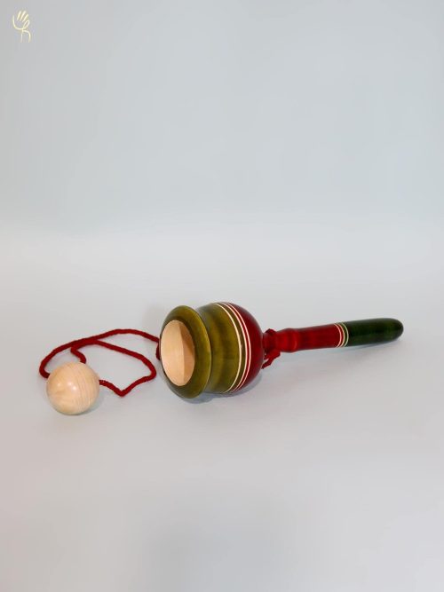 Cup And Ball Wooden Toy