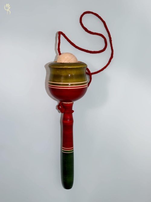 Cup And Ball Wooden Toy