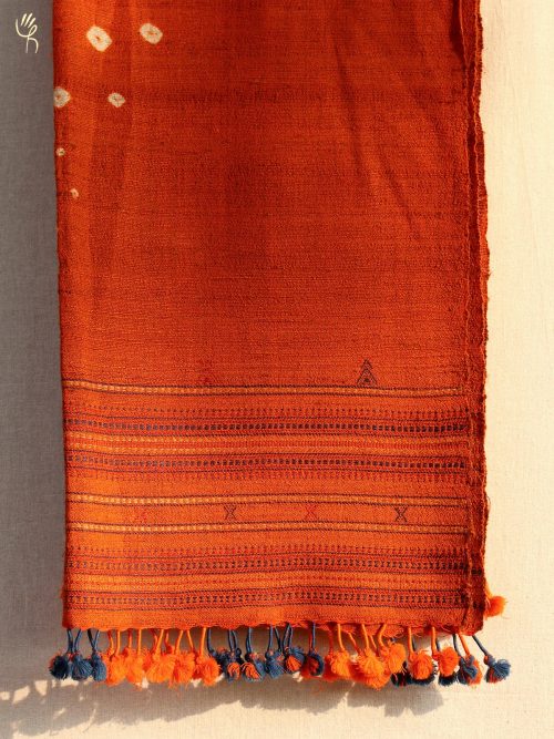 Bhujodi Woolen Silk Stole