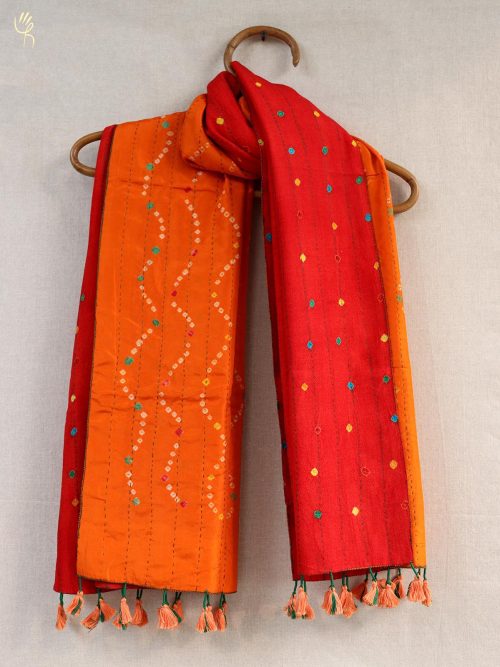 Bhujodi Handwoven Silk Sh...