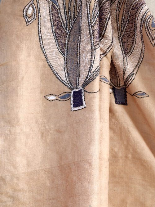 Kantha Embroidered Silk B...