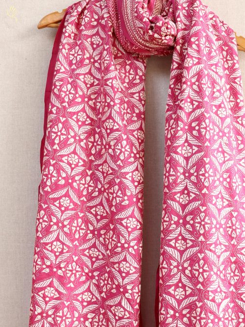 Kantha Embroidered Silk P...